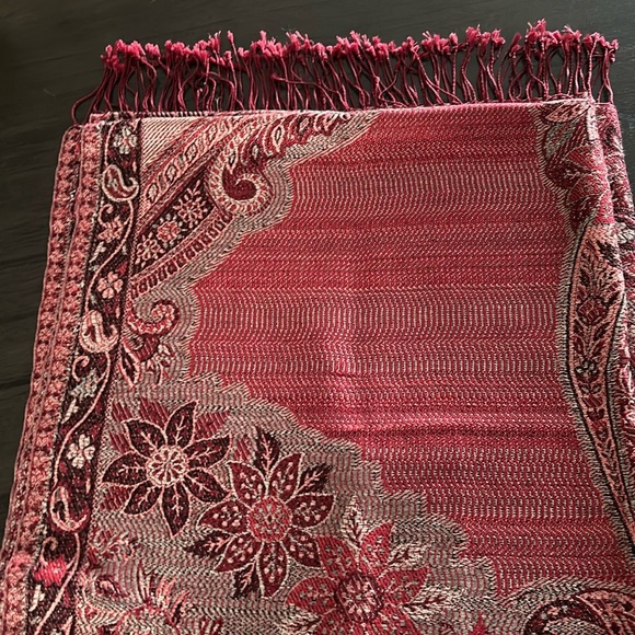 Silk Scarf Large Decor/Fashion Pashmina - Picture 10 of 12